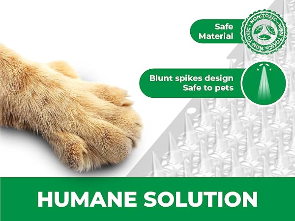 Blunt Spikes Safe for Your Pets