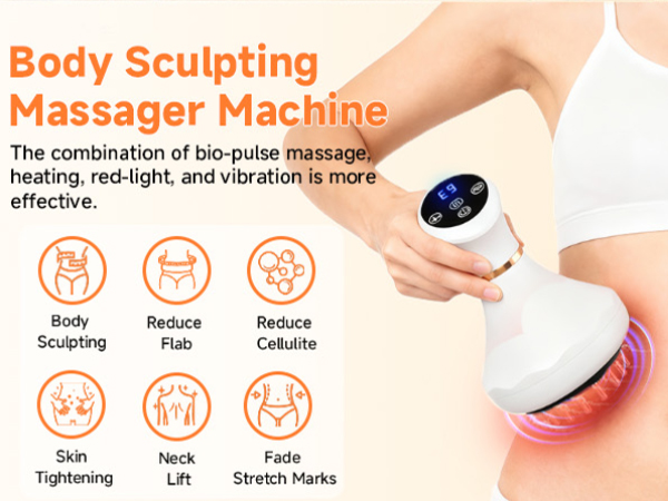 Lymphatic Drainage Massager and Anti Cellulite Massage Tool