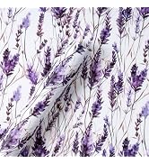 RUSPEPA Scented Wrapping Paper - Mini Roll - Lavender Design with Fragrance for Holiday, Birthday...