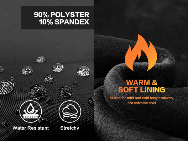 water resistant gloves