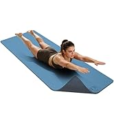 ILILI Yoga Mat Thick Soft Exercise Mat for Home Gym, Anti-Tear Cushioned Mat for Men Women, 76"x3...
