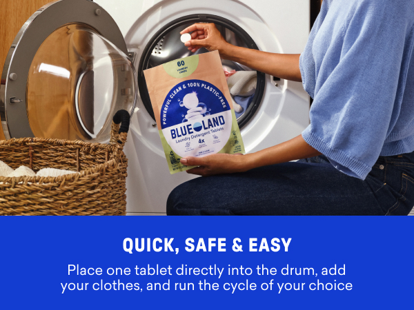 Laundry Detergent Tablets How-To