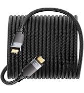 UPPDEFFST 20ft Long USB-C Cable, Compatible with Thunderbolt 3, USB 3.2 Gen 2, 20Gbps High-Speed ...