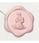UNIQOOO Wax Seal Stickers -3D Silly Goose Baby Shower Invitation Envelope Seal Stickers, 50 Pcs S...