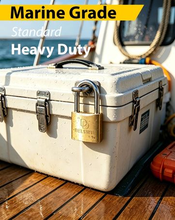 padlock with key