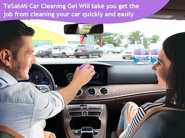 car cleaning gel