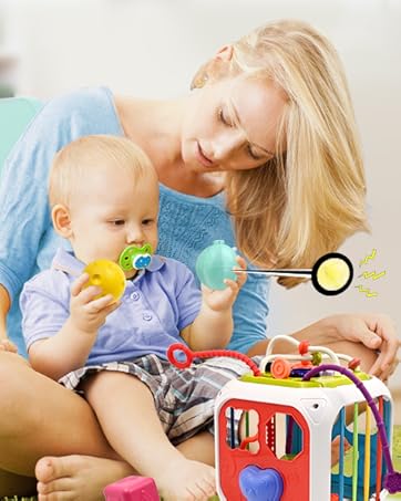 Montessori Baby Activity Cube Toys