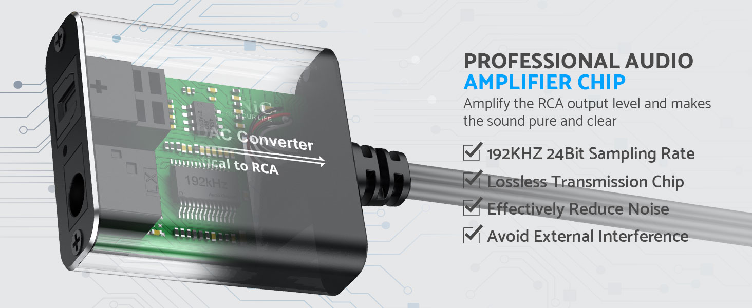SPDIF to RCA