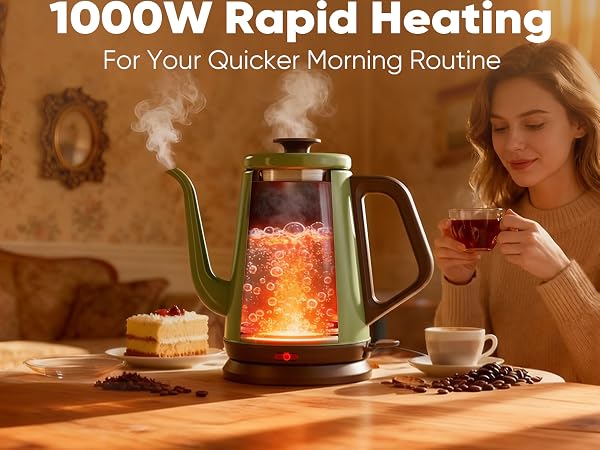 1000W rapid heating