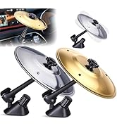 Mini Car Crash Cymbal for Air Vent (2 Pack), Car Drum Crash Cymbal for Endless Rhythmic Fun, Cris...
