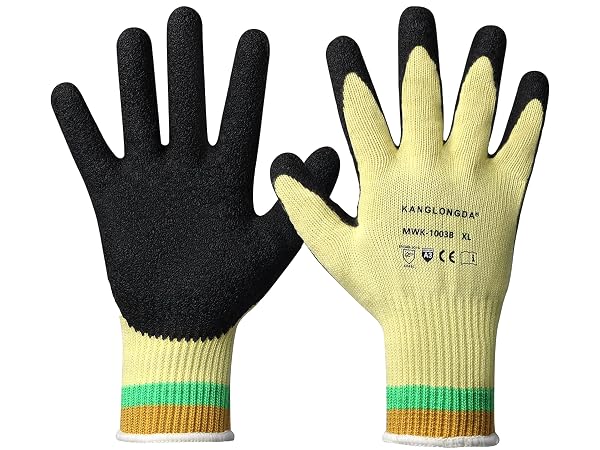 knit cut gloves