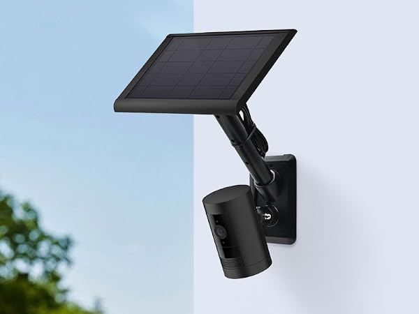 ring wall mount for solar panels and cams
