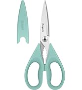 iBayam 1-Pack Kitchen Scissors All Purpose Kitchen Shears Heavy Duty 8.5" Cooking Scissors with P...
