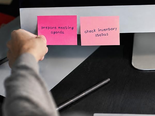 sticky notes