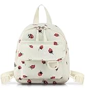 WisePoint Mini Backpack Purse, Corduroy Girls Backpack Small Backpack for Women, Casual Daypack B...