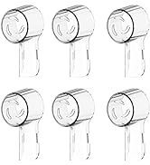 6 Pack Toothbrush Heads Dustproof Cover Compatible with Oral B, Fits for Oral-B iO Series, Pro 10...