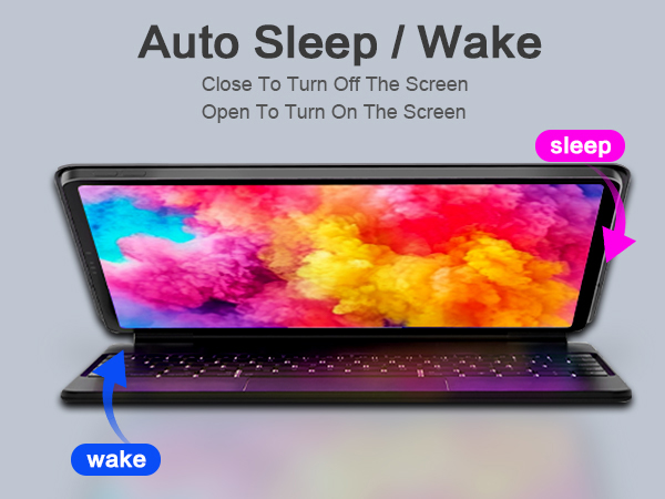 magic keyboard for ipad 10th auto sleep/wake