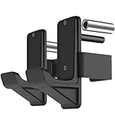 Kipika J-Hooks for 2'x2'and 3'x3' Power Rack - Bottom Reinforced Steel Hooks with Rubber Pad - Se...