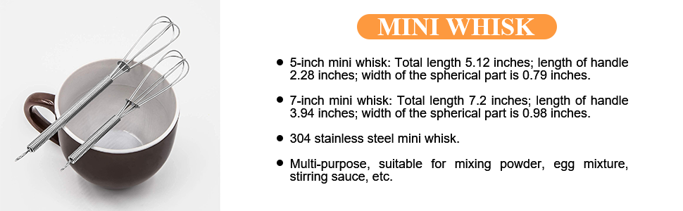 Mini Whisks