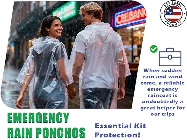 adults ponchos