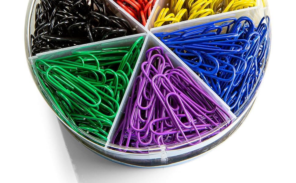 color paper clips
