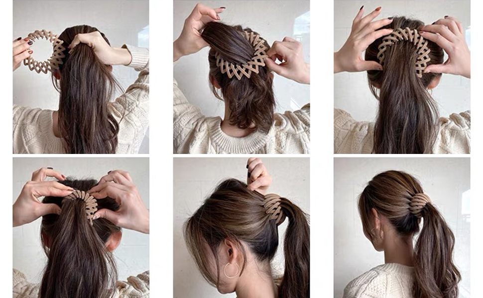 bird nest magic hair clip