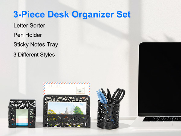 desk organizer set