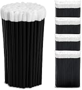 Lip Applicators Disposable 400pcs - Black Disposable Makeup Applicators - Lip Brush for Lipstick,...