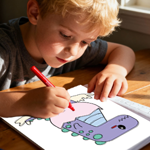 mini dinosaur coloring books