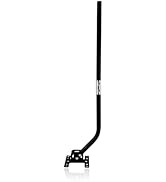 FMUSER Antenna Mast Pole, Adjustable TV Antenna Mounting Pole with Weatherproof Mount Bracket, Id...
