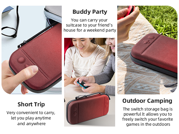 Switch 2 Carry Case Compatible with Nintendo Switch 2 Console,Large Capacity Switch Case