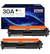 30A Toner Cartridge CF230A 2 Black Replacement for HP 30A CF230A 30X CF230X 30A CF230A Toner Cart...