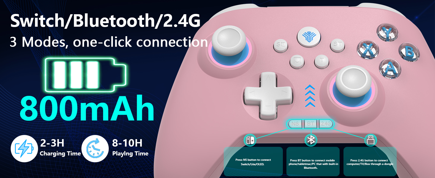 steam controller pc for switch gaming game wireless bluetooth deck computer 2.4 ghz 2 Nintendo