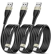 OIITH Apple MFi Certified iPhone Charger Cable 3 Pack 6 Ft, Long Lightning Charging Cord, Fast 2....