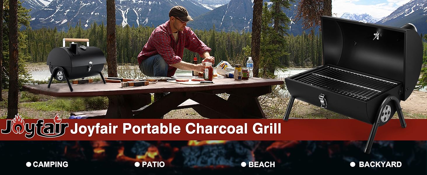Portable Charcoal Grill