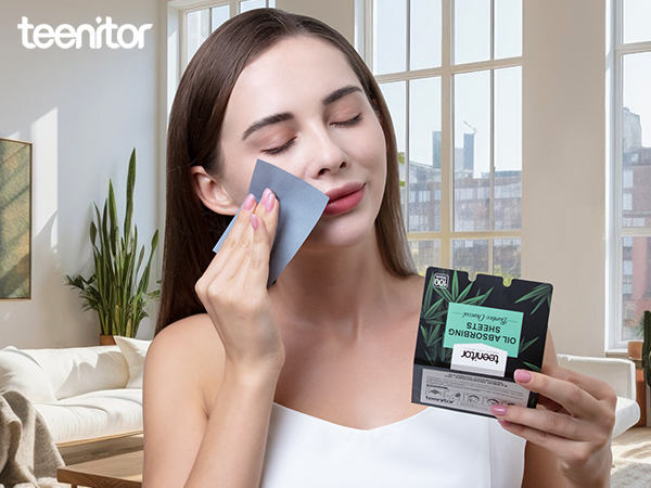 Bamboo Charcoal Face Blotting Sheets