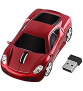 Gabongcui Wireless Car Mouse Red