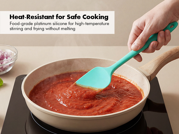 spatulas silicone heat resistant