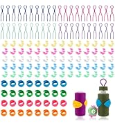142pcs Bobbin Thread Organizing Clips Set Bobbin Thread Buddies Kit Spool Huggers Thread Holders ...