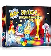 UNGLINGA 60+ Science Experiments Kits for Kids Age 4-6-8-12 Boys Girls Toys Gifts, Science Lab ST...
