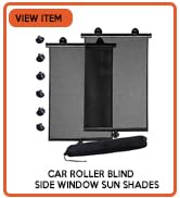 CAR ROLLER BLIND SIDE WINDOW SUNSHADE