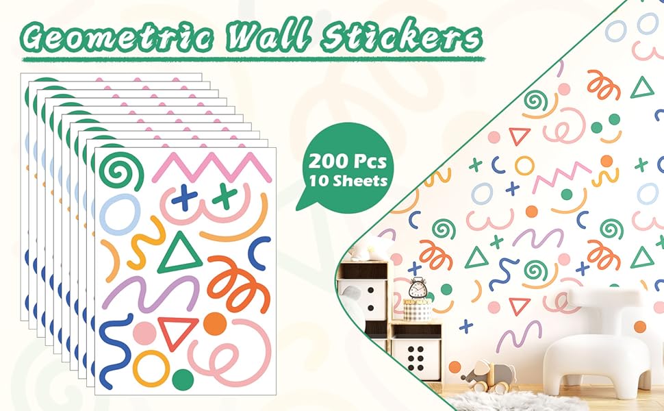 Geometric Wall Stickers
