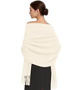 YSense Women's Pashmina Shawl Wraps Large Scarf for Women | Evening Dress Wedding Bridesmaid Brid...