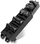 LCWRGS Master Power Window Switch Fits for 2002-2010 Dodge Ram 1500 2500 3500, 2001-2004 Dakota, ...