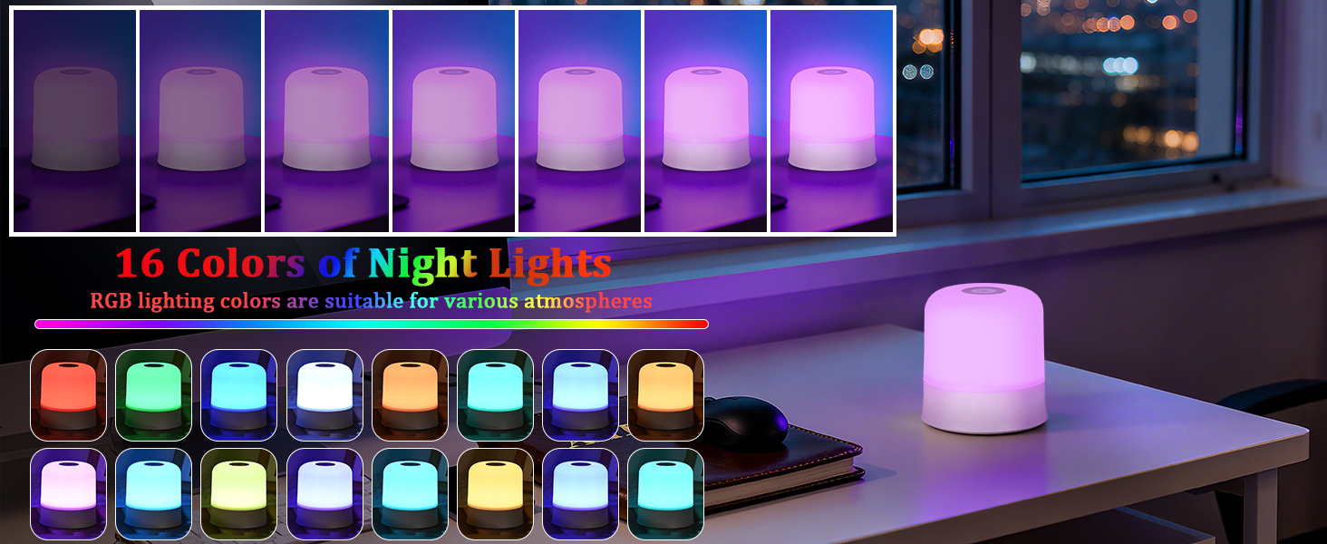 13 Colors Display & 3 Lighting Mode