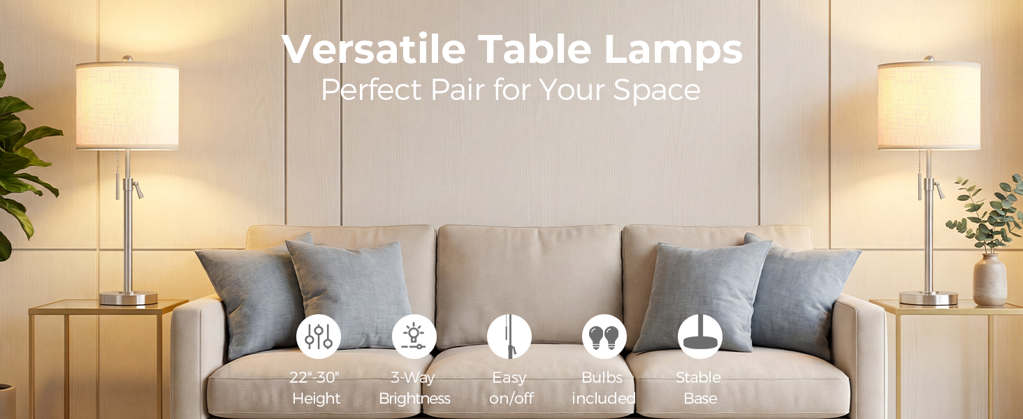 table lamps for living room