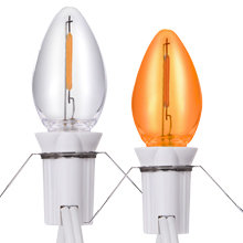 LED Light Bulb of clip in light cord