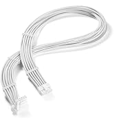 Formulamod 16AWG 12VHPWR 90 Degree PSU Sleeved Cable,27.5inch PCI-e 5.0 16Pin (12+4) Male to Male...