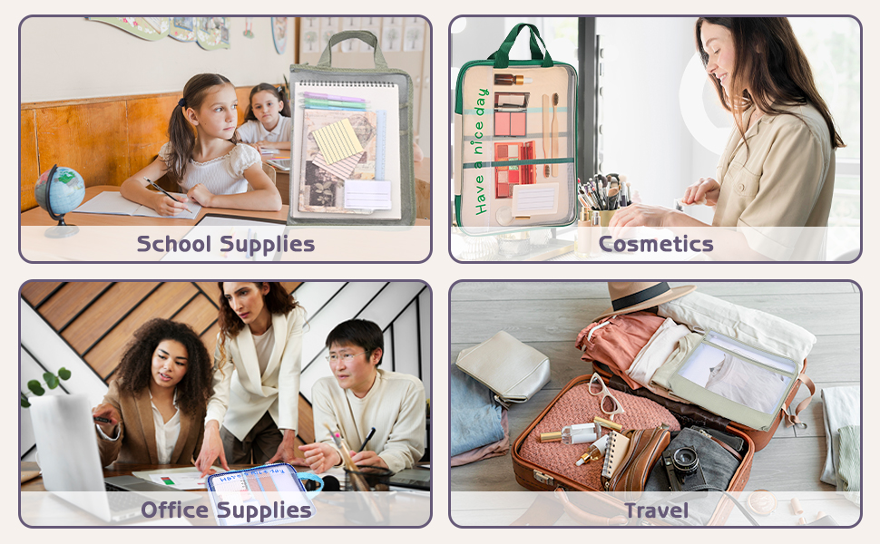 Multi-purpose Mesh Zipper Pouch Bags