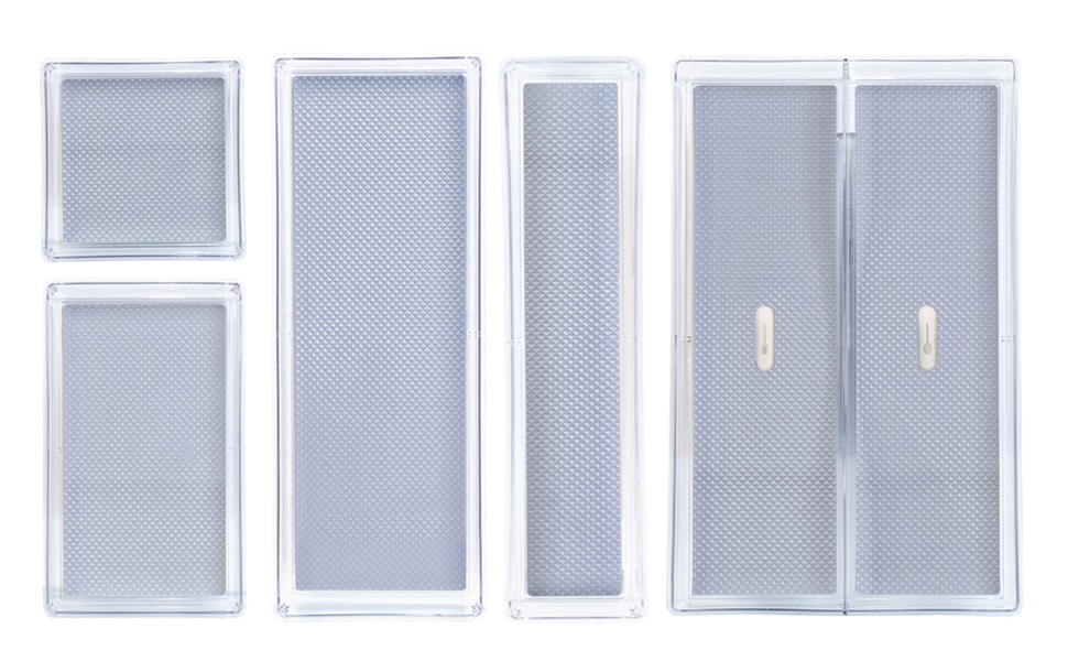 modular clear plastic storage containers